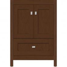 Strasser Woodenwork 51.658 - 24 X 21 X 34.5 Alki Essence Vanity Shaker Pecan Cherry Std