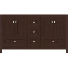 Strasser Woodenwork 50.003 - 60 X 21 X 34.5 Alki Essence Vanity Shaker Choc Cherry Db