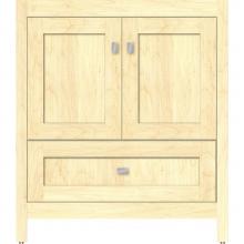 Strasser Woodenwork 50.300 - 30 X 18.5 X 34.5 Alki Essence Vanity Shaker Nat Maple Std