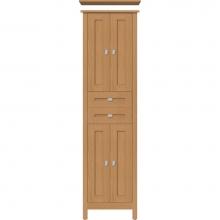 Strasser Woodenwork 50.750 - 19.5 X 21 X 70 Alki Essence Linen Shaker Nat Oak