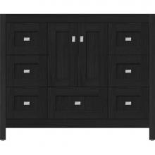 Strasser Woodenwork 51.848 - 42 X 21 X 34.5 Alki Essence Vanity Shaker Midnight Oak Sb