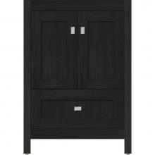 Strasser Woodenwork 51.858 - 24 X 21 X 34.5 Alki Essence Vanity Shaker Midnight Oak Std