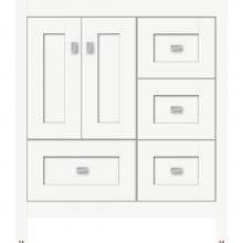 Strasser Woodenwork 50.057 - 30 X 21 X 34.5 Alki Essence Vanity Shaker Sat White Rh