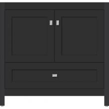 Strasser Woodenwork 50.422 - 36 X 18.5 X 34.5 Alki Essence Vanity Shaker Sat Black Std