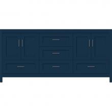Strasser Woodenwork 58-003 - 72 X 21 X 34.5 Alki Essence Vanity Shaker Lapis Night Db