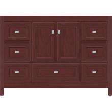 Strasser Woodenwork 50.581 - 48 X 18.5 X 34.5 Alki Essence Vanity Deco Miter Dk Cherry Sb