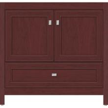 Strasser Woodenwork 51.566 - 36 X 18.5 X 34.5 Alki Essence Vanity Deco Miter Dk Cherry Std
