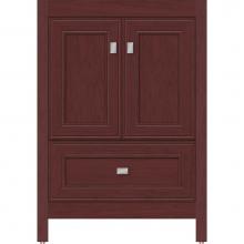 Strasser Woodenwork 50.929 - 24 X 18.5 X 34.5 Alki Essence Vanity Deco Miter Dk Cherry Std