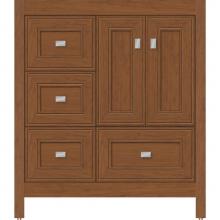 Strasser Woodenwork 50.944 - 30 X 18.5 X 34.5 Alki Essence Vanity Deco Miter Cinn Cherry Lh