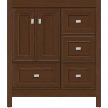 Strasser Woodenwork 51.750 - 30 X 21 X 34.5 Alki Essence Vanity Deco Miter Pecan Cherry Rh