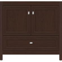 Strasser Woodenwork 51.557 - 36 X 18.5 X 34.5 Alki Essence Vanity Deco Miter Choc Cherry Std