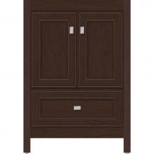 Strasser Woodenwork 50.578 - 24 X 18.5 X 34.5 Alki Essence Vanity Deco Miter Choc Cherry Std