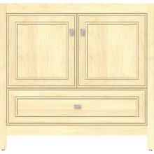 Strasser Woodenwork 51.563 - 36 X 21 X 34.5 Alki Essence Vanity Deco Miter Nat Maple Std