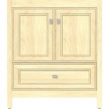 Strasser Woodenwork 50.980 - 30 X 21 X 34.5 Alki Essence Vanity Deco Miter Nat Maple Std