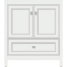 Strasser Woodenwork 52.069 - 30 X 18.5 X 34.5 Alki Essence Vanity Deco Miter Powder Grey Std