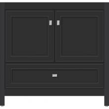 Strasser Woodenwork 51.570 - 36 X 21 X 34.5 Alki Essence Vanity Deco Miter Sat Black Std