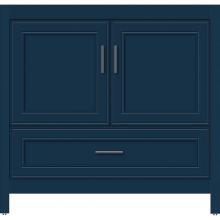 Strasser Woodenwork 58-048 - 36 X 18.5 X 34.5 Alki Essence Vanity Deco Miter Lapis Night Std