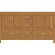 Strasser Woodenwork 52.076 - 60 X 21 X 34.5 Alki Essence Vanity Ogee Miter Nat Cherry Db