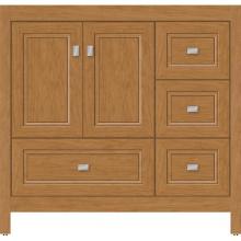 Strasser Woodenwork 52.128 - 36 X 18.5 X 34.5 Alki Essence Vanity Ogee Miter Nat Cherry Rh