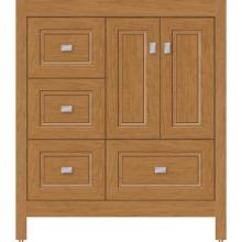 Strasser Woodenwork 52.163 - 30 X 18.5 X 34.5 Alki Essence Vanity Ogee Miter Nat Cherry Lh