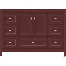 Strasser Woodenwork 52.104 - 48 X 18.5 X 34.5 Alki Essence Vanity Ogee Miter Dk Cherry Sb