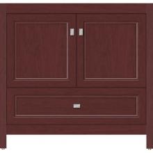 Strasser Woodenwork 52.260 - 36 X 18.5 X 34.5 Alki Essence Vanity Ogee Miter Dk Cherry Std