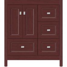 Strasser Woodenwork 52.153 - 30 X 21 X 34.5 Alki Essence Vanity Ogee Miter Dk Cherry Rh