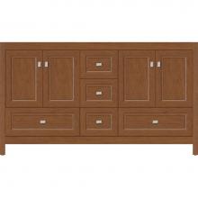 Strasser Woodenwork 52.177 - 60 X 18.5 X 34.5 Alki Essence Vanity Ogee Miter Cinn Cherry Db