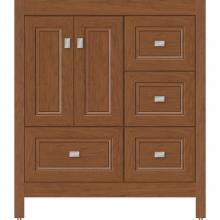 Strasser Woodenwork 52.188 - 30 X 18.5 X 34.5 Alki Essence Vanity Ogee Miter Cinn Cherry Rh