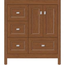 Strasser Woodenwork 52.187 - 30 X 21 X 34.5 Alki Essence Vanity Ogee Miter Cinn Cherry Lh
