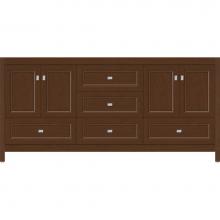 Strasser Woodenwork 52.361 - 72 X 18.5 X 34.5 Alki Essence Vanity Ogee Miter Pecan Cherry Db