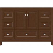 Strasser Woodenwork 52.341 - 48 X 18.5 X 34.5 Alki Essence Vanity Ogee Miter Pecan Cherry Sb