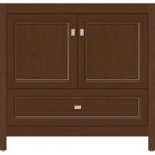 Strasser Woodenwork 52.359 - 36 X 18.5 X 34.5 Alki Essence Vanity Ogee Miter Pecan Cherry Std