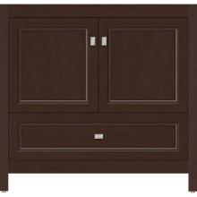 Strasser Woodenwork 52.250 - 36 X 21 X 34.5 Alki Essence Vanity Ogee Miter Choc Cherry Std