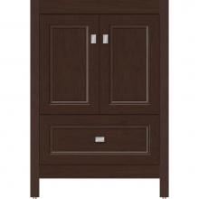 Strasser Woodenwork 52.098 - 24 X 21 X 34.5 Alki Essence Vanity Ogee Miter Choc Cherry Std