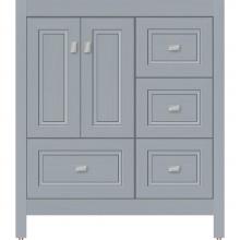 Strasser Woodenwork 52.283 - 30 X 21 X 34.5 Alki Essence Vanity Ogee Miter Silver Oak Rh