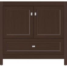 Strasser Woodenwork 52.385 - 36 X 18.5 X 34.5 Alki Essence Vanity Ogee Miter Choc Oak Std