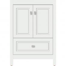 Strasser Woodenwork 52.456 - 24 X 21 X 34.5 Alki Essence Vanity Ogee Miter Powder Grey Std