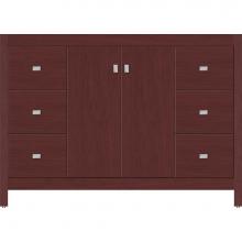 Strasser Woodenwork 53.572 - 48 X 18.5 X 34.5 Alki View Vanity Slab Dk Cherry Sb