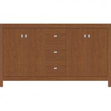 Strasser Woodenwork 52.617 - 60 X 18.5 X 34.5 Alki View Vanity Slab Cinn Cherry Db