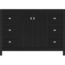 Strasser Woodenwork 52.615 - 48 X 21 X 34.5 Alki View Vanity Slab Midnight Oak Sb