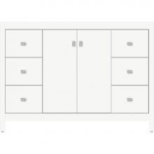 Strasser Woodenwork 52.738 - 48 X 21 X 34.5 Alki View Vanity Slab Sat White Sb