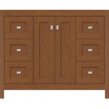 Strasser Woodenwork 52.497 - 42 X 21 X 34.5 Alki View Vanity Shaker Cinn Cherry Sb