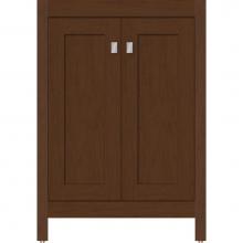 Strasser Woodenwork 53.409 - 24 X 21 X 34.5 Alki View Vanity Shaker Pecan Cherry Std