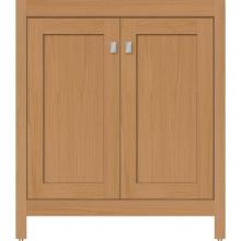 Strasser Woodenwork 52.868 - 30 X 21 X 34.5 Alki View Vanity Shaker Nat Oak Std