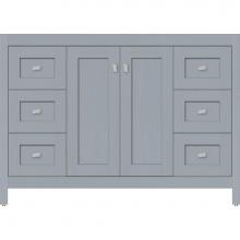 Strasser Woodenwork 52.510 - 48 X 21 X 34.5 Alki View Vanity Shaker Silver Oak Sb