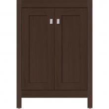 Strasser Woodenwork 52.580 - 24 X 21 X 34.5 Alki View Vanity Shaker Choc Oak Std