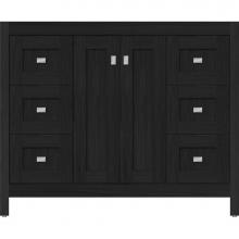 Strasser Woodenwork 52.479 - 42 X 18.5 X 34.5 Alki View Vanity Shaker Midnight Oak Sb