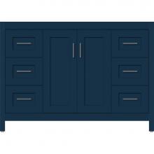 Strasser Woodenwork 58-087 - 48 X 21 X 34.5 Alki View Vanity Shaker Lapis Night Sb