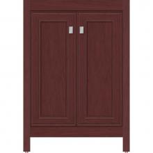 Strasser Woodenwork 53.617 - 24 X 21 X 34.5 Alki View Vanity Deco Miter Dk Cherry Std